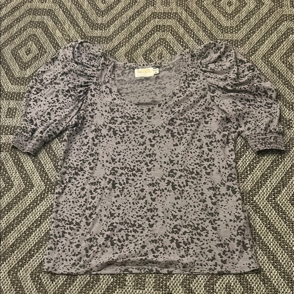 NATION PUFF SLEEVE TOP!